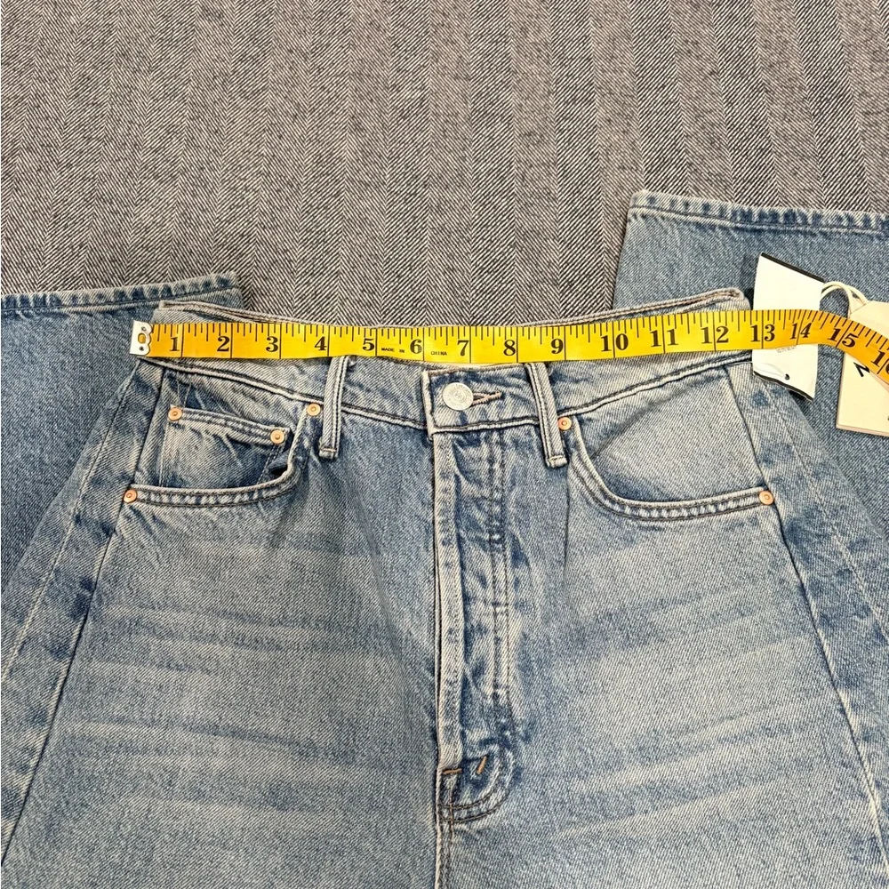 Mother The Pipe Dream Button Sneak High Rise Jeans in Leap At The Chance | 24 - Picture 7 of 14